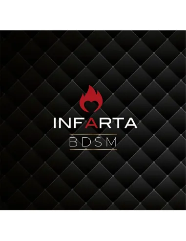 Antifaz de raso y puntillas en rojo pasión | Infarta fetish | Máscaras y antifaces