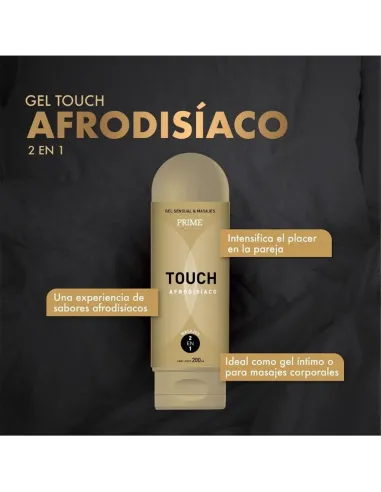 Prime gel touch 2 en 1 afrodisiaco 200 ml | Prime | Intimos