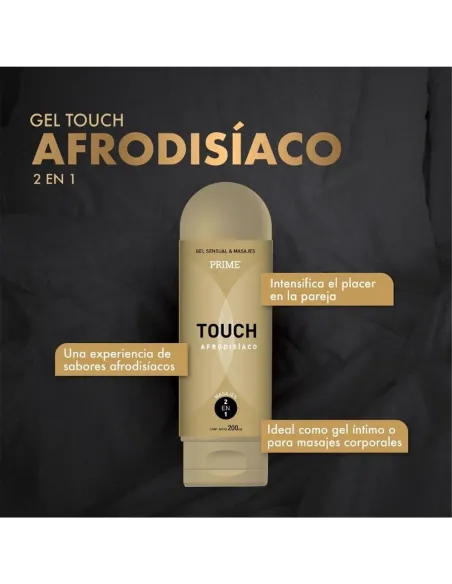 Prime gel touch 2 en 1 afrodisiaco 200 ml | Prime | Intimos