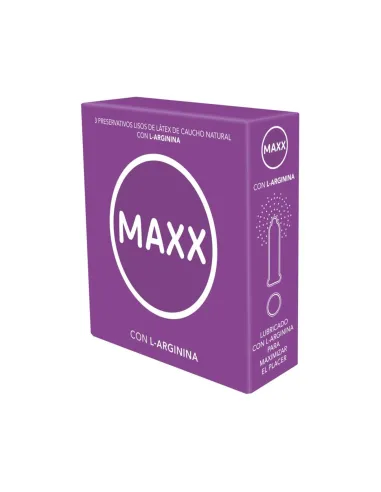 Maxx preservativos l-arginina 12x3 | Maxx | Preservativos