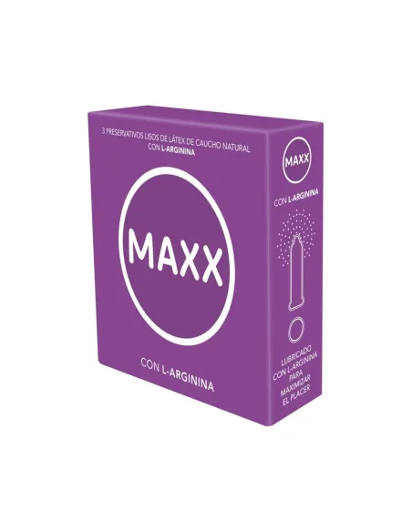 Maxx preservativos l-arginina 12x3 | Maxx | Preservativos