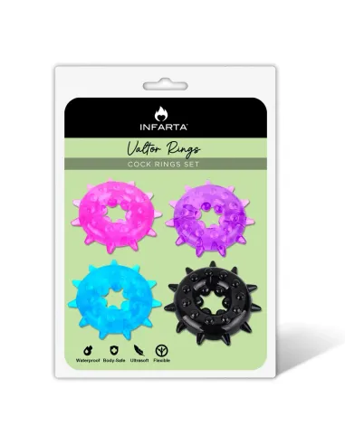 Cock rings set valtor rings | Infarta toys | Anillos