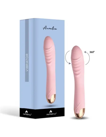 Vibrator aurelia - rotador - recargable - multifuncion | Infarta toys | Vibradores