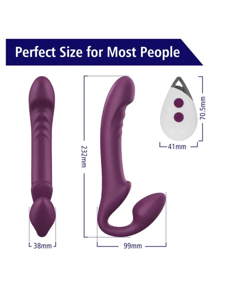 Strap-on vibrator qylon | Infarta toys | Strap on - cinturones