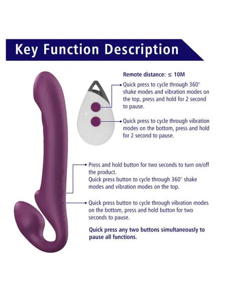 Strap-on vibrator qylon | Infarta toys | Strap on - cinturones