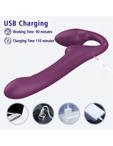 Strap-on vibrator qylon | Infarta toys | Strap on - cinturones