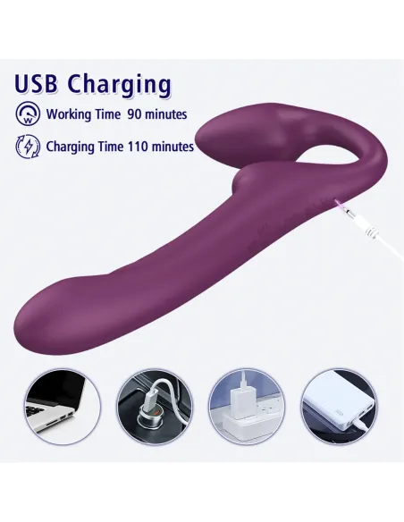 Strap-on vibrator qylon | Infarta toys | Strap on - cinturones