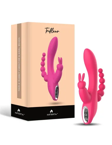 Rabbit vibrator trifleur | Infarta toys | Rabbits