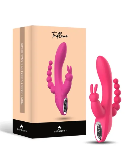 Rabbit vibrator trifleur | Infarta toys | Rabbits
