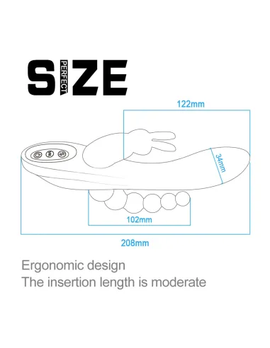 Rabbit vibrator trifleur | Infarta toys | Rabbits
