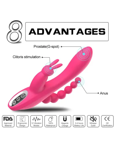 Rabbit vibrator trifleur | Infarta toys | Rabbits