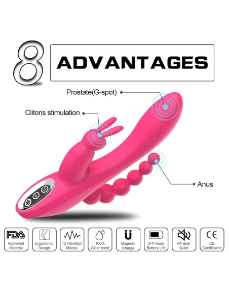 Rabbit vibrator trifleur | Infarta toys | Rabbits