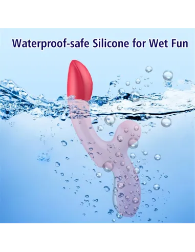 G-spot vibrator with flapping tickler doucetap | Infarta toys | Rabbits