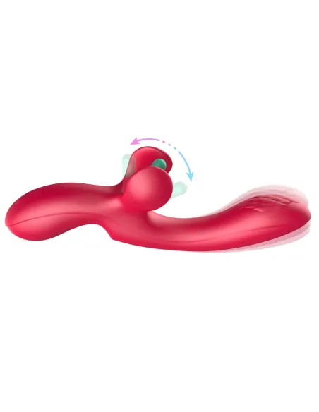 G-spot vibrator with flapping tickler doucetap | Infarta toys | Rabbits