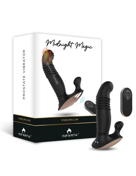 Prostate vibrator midnight magic | Infarta toys | Premium