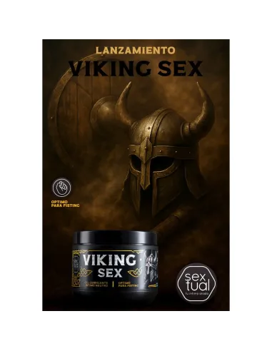 Gel lubricante neutro viking sex 500ml sextual | óptimo para fisting | Sextual | Anales