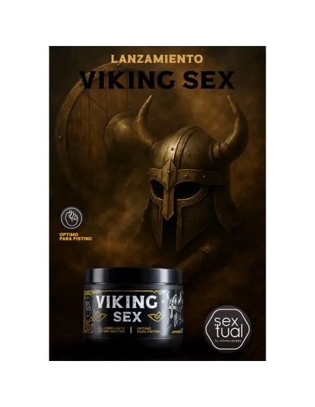 Gel lubricante neutro viking sex 500ml sextual | óptimo para fisting | Sextual | Anales