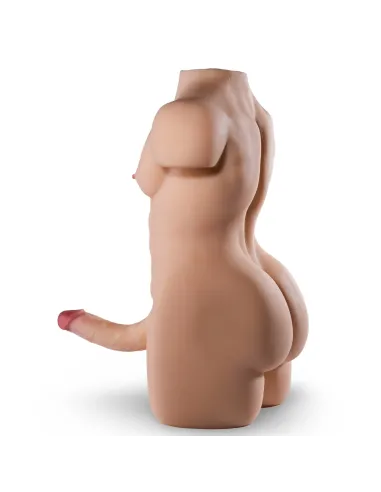 Herculex – realistic male torso with erect dildo penis and vibrator | Infarta toys | Torsos