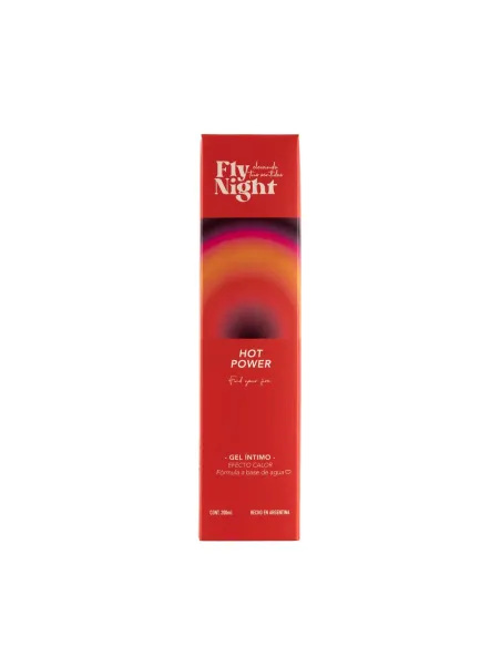 Gel intimo hot power 200ml c/dosif | Fly night | Efecto calor