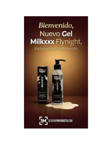 Gel intimo milk simil-semen 200 ml | Fly night | Intimos