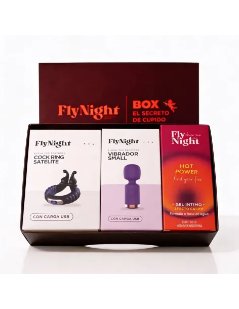 Box secreto cupido ii - kit san valentin | Fly night | Descuentos y promociones
