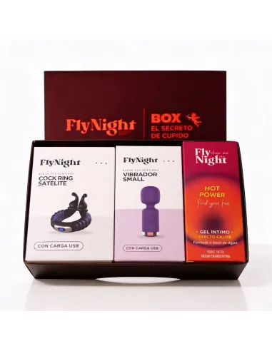 Box secreto cupido ii - kit san valentin | Fly night | Descuentos y promociones