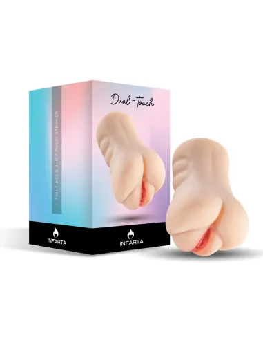 Masturbator - dual play - dp-touch | Infarta toys | Masturbadores
