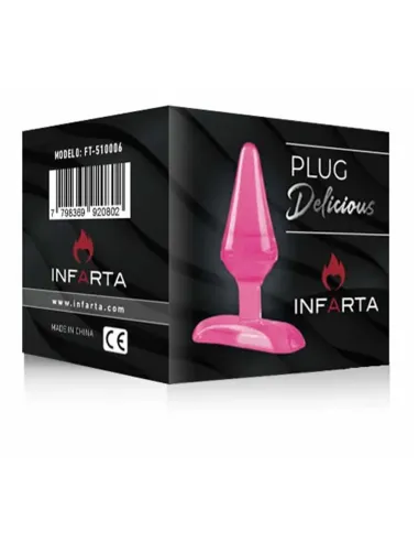 Mini plug anal 6cm pink - rosa | Infarta toys | Plugs