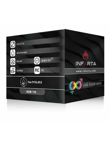 Mini plug anal 6cm pink - rosa | Infarta toys | Plugs