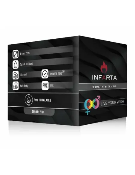 Mini plug anal 6cm pink - rosa | Infarta toys | Plugs