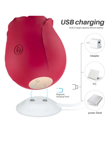 Rosa succionadora - midnight | S-hande | Succionadores