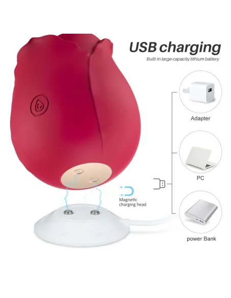 Rosa succionadora - midnight | S-hande | Succionadores