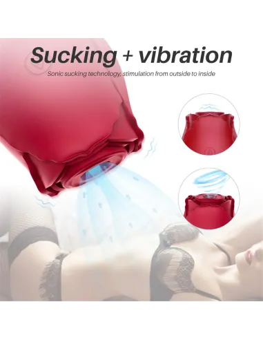 Rosa succionadora - midnight | S-hande | Succionadores