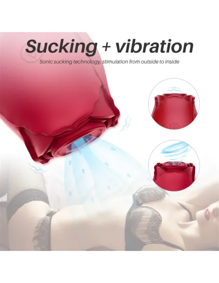 Rosa succionadora - midnight | S-hande | Succionadores