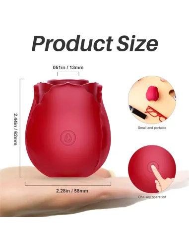 Rosa succionadora - midnight | S-hande | Succionadores