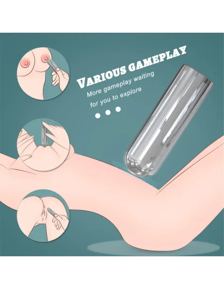 Vibrador scott recargable 10 funciones | S-hande | Estimuladores clítoris