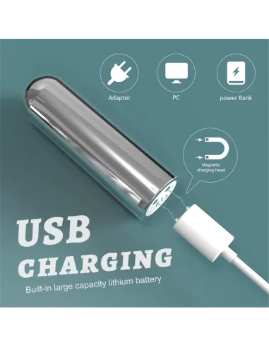 Vibrador scott recargable 10 funciones | S-hande | Estimuladores clítoris