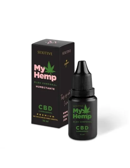Oleo orgasmico estimulante my hemp -15ml | Sexitive | Corporales