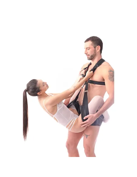 Arnés hamaca de pareja con manillar | Infarta fetish | Kits
