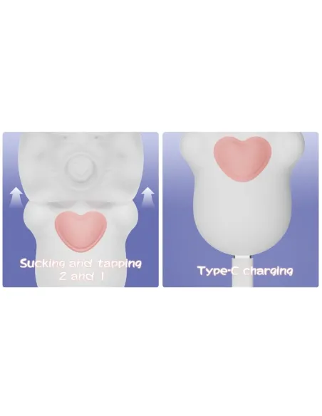 Tapping & suction airpulse mystic cat | Infarta toys | Premium