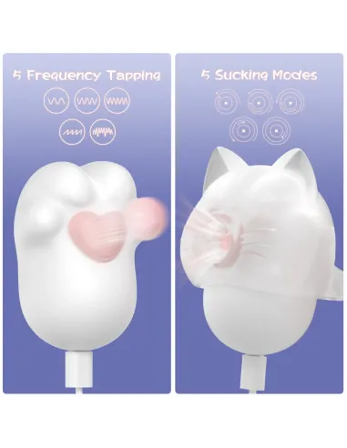 Tapping & suction airpulse mystic cat | Infarta toys | Premium