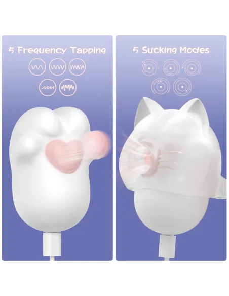 Tapping & suction airpulse mystic cat | Infarta toys | Premium