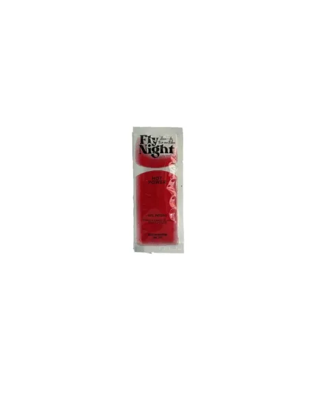 Caja x12 sachet gel calor hot power 10ml | Fly night | Efecto calor