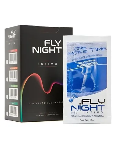 Caja x12 sachet gel retardante one more time 10ml | Fly night | Retardante
