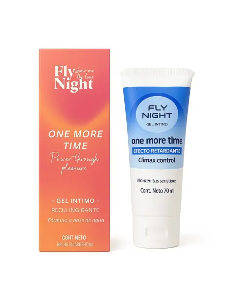 Gel intimo retardante one more time 70 ml | Fly night | Estimula pene