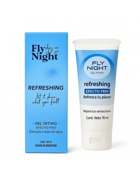 Gel intimo frio refresh 70 ml | Fly night | Efecto frio