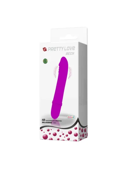 Vibrador beck 10 funciones silicona | Pretty love | Vibradores