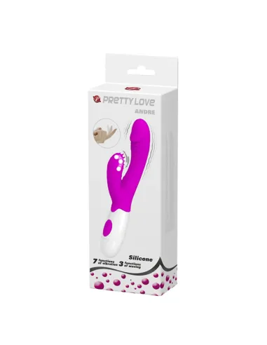 Vibrador andre 10 funciones silicona | Pretty love | Vibradores