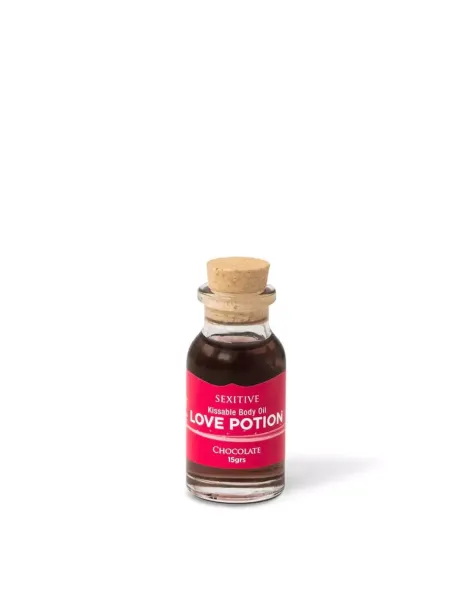 Mini aceite comestible love potion chocolate 15ml | Sexitive | Comestibles