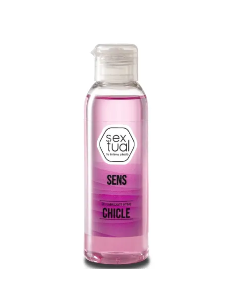 Gel lubricante intimo chicle 80ml | Sextual | Comestibles